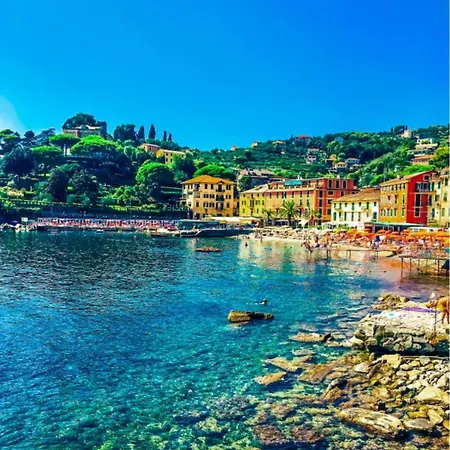 Elegant House By The Sea - 50 Meters From The ,near Portofino *