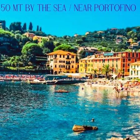 Apartamento Elegant House By The Sea - 50 Meters From The ,near Portofino *